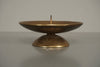 Vintage Brass Candle Holder Massive 1960s Brutalist - Image 3