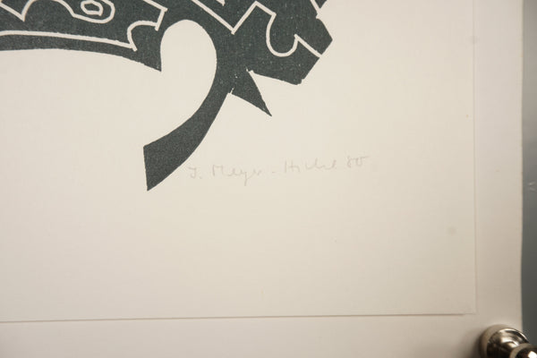 Ingrid Meyer Hached Vintage Linocut Spanish Impressions 80s Art Print - Image 8