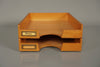 Vintage Wooden Document Tray 1950s Bauhaus Upward Folding - Image 9