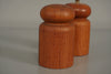 Vintage Teak Salt and Pepper Shaker Set 1960s Scandinavian - Image 3