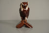Hirschau Keramik Figurine Vintage Ceramic Owl on Book 1930s Art Deco - Image 2