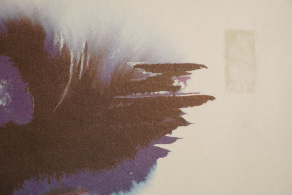 Ernst G. Haring Art Print Limited Edition 80s Cream Red Paper - Image 9