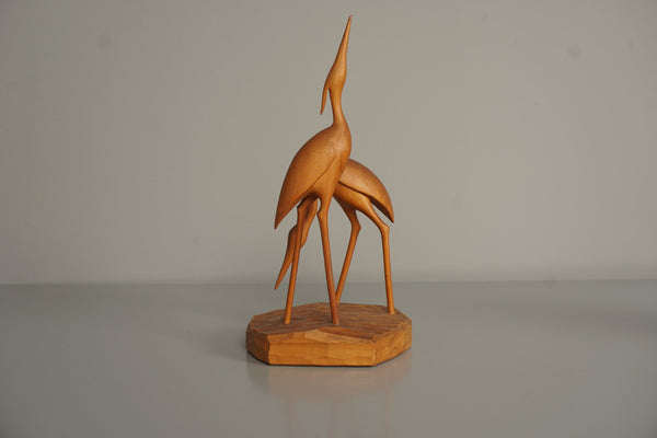 Vintage Teak Kracies Reiker Bird Figurines Sculptures 1960s Scandinavian - Image 6