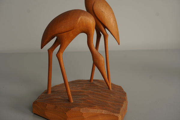 Vintage Teak Kracies Reiker Bird Figurines Sculptures 1960s Scandinavian - Image 8