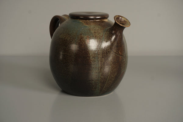 Vintage Ceramic Teapot Studio Pottery 1960s Unique Handmade - Image 4
