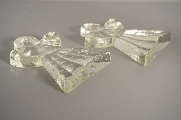 Kosta Boda Figurine Angel Glass Sculpture 1970s Clear Glass - Image 10