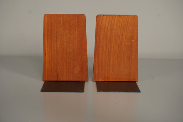 Vintage Teak Bookends 1960s Denmark - Image 3