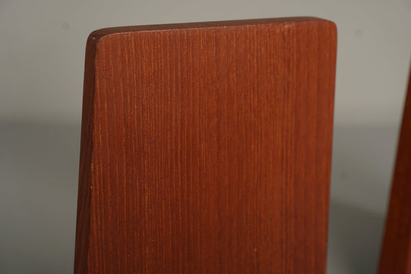 Vintage Teak Bookends 1960s Denmark - Image 5