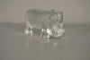 Kosta Boda Bertil Vallien Decorative Sculpture Zoo Series Hippopotamus 70s Clear Glass - Image 2