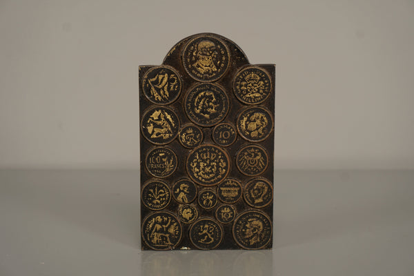 Vintage Brass Bookend Lions 1960s Dark Brown Gold - Image 5