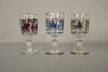 Alfred Taube Goblet 6-Piece Glass Set 1960s Transparent Blue Glass - Image 7