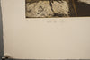 Etching 'Steine am Ufer' Épreuve d'Artiste 90s Beige Dark Brown Paper - Image 6