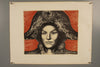 Helmut Kies Lithograph Harlequin Color Lithograph on Paper 1974