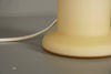 Hustadt Leuchten Table Lamp Mushroom 1970s Cream Glass - Image 4