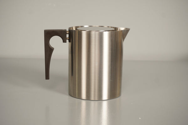 Stelton Arne Jakobsen Pitcher Cylinda Line 1960s Silver Stainless Steel - Image 4