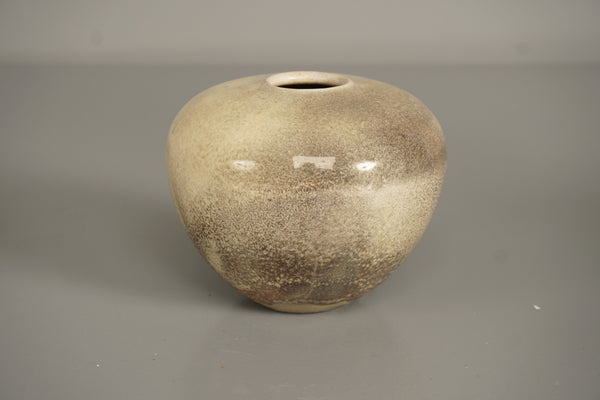 Otto Maier Ceramic Vase 1950s Beige Brown Mid Century - Image 4