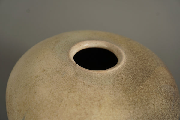 Otto Maier Ceramic Vase 1950s Beige Brown Mid Century - Image 7