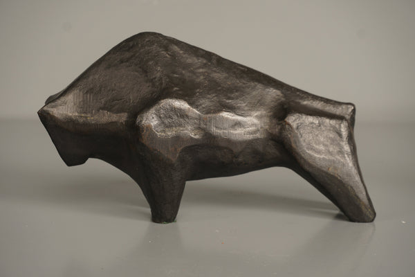 Bull Sculpture Metal 1960s Mid Century Design Classic