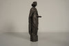 Heinrich Moshage Statue Saint Barbara 1950s Dark Brown Metal - Image 4