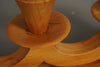 Vintage Candle Holder Set of 4 Beech from the 1950s Mid Century Design Classic - Image 8