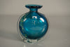 Medina Vase Mdina Glass 1970s Blue Summer Design - Image 3