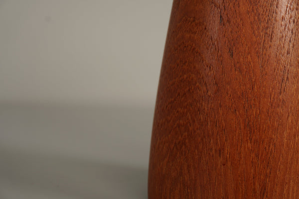 Teak Candleholder Mid Century Scandinavian 1960s Teak Wood - Image 6