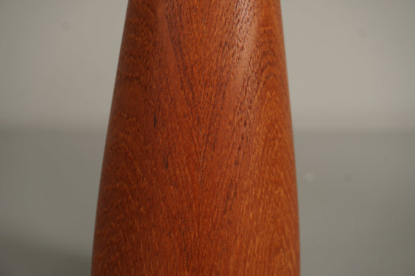 Teak Candleholder Mid Century Scandinavian 1960s Teak Wood - Image 7