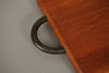 Digsmed Denmark Vintage Cutting Board Teak Wood with Metal Handle 1960s - Image 4