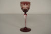 Vintage Römerglas Goblet Bohemian Glass Ruby Overlay Glass 1900 - Image 2