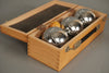 Obut Made in France Boules Set Vintage Pétanque 80s Silver Metal - Image 5