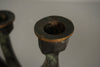 Vintage Candelabra Massive Bronze 5-Arm Candle Holder 1960s - Image 9