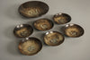Monika Maetzel Ceramic Bowl Set 1960s Brown Light Blue