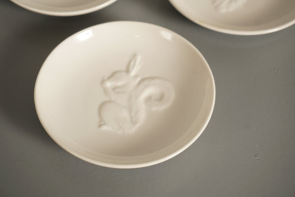 KPM Germany Berlin Decorative Plate Set 1970s White Ceramic - Image 3