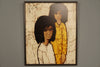 Jef Wouters Painting Deux Filles 1960s Beige Black Canvas