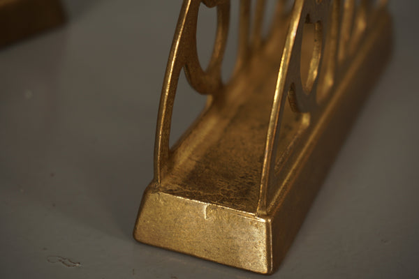 Gilde Napkin Holder Brass 70s Mid Century - Image 7