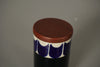 Rörstrand Sweden Marianne Westman Vintage Ceramic Jar Teak Lid Senap 1960s Blue White - Image 3