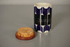 Rörstrand Sweden Marianne Westman Vintage Ceramic Jar Teak Lid Senap 1960s Blue White - Image 4