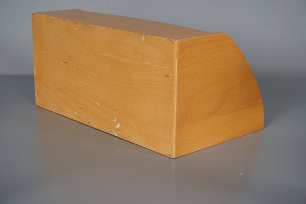 Vintage Bauhaus Letter Tray Desk Organizer 1950s Wood Beech - Image 3