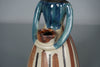 Jette Hellerøe Figurine Candleholder 1960s Cream Teal Ceramic - Image 6