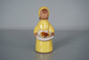 Elsi Bourelius for Jie Gantofta Sweden Figurine Girl 1960s Yellow Ceramic - Image 2
