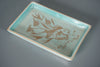 Vintage Ceramic Bowl Studio Pottery 50s 1959 Signed Fish Underwater Motif