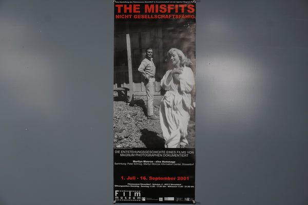Vintage Poster from 2001 "The Misfits" Exhibition Poster
