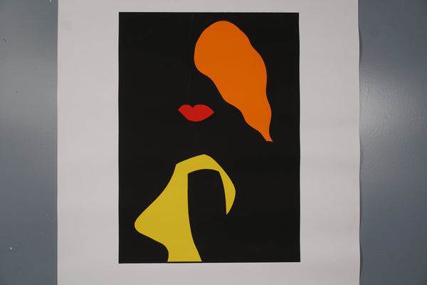 Tom Krøjer Vintage Poster Art Print 'Soho N.Y.' 90s Screenprint - Image 2