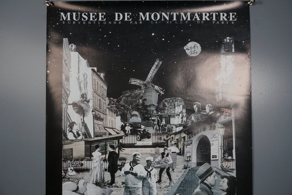 Vintage Poster Musee de Montmartre 1994-1995 Le Cinema et Montmartre - Image 2