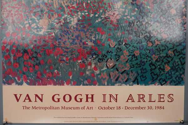 Vintage Exhibition Poster Van Gogh in Arles 1984 80s Art Print - Image 2