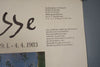 Henri Matisse Poster Vintage Exhibition Poster Düsseldorf 1983 Cream Paper - Image 6