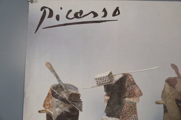 Vintage Exhibition Poster Pablo Picasso Düsseldorf 1984 'Plastiken' - Image 5