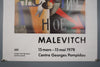 Malevitch Poster Original Vintage Exhibition Poster Paris 1978 Art Print - Image 5