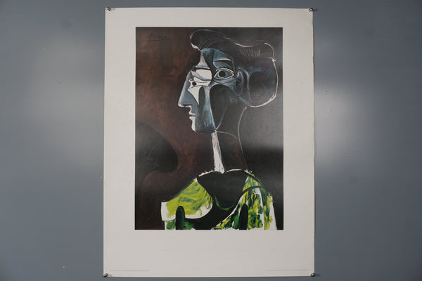 Pablo Picasso Art Print Grand Profil Spadem Paris 1986 - Image 2