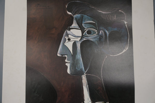 Pablo Picasso Art Print Grand Profil Spadem Paris 1986 - Image 6